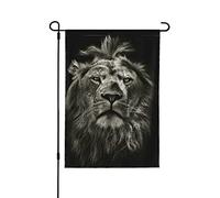 Black Lion Drapeaux de jardin double face 31,8 x 45,7 cm, drapeaux de jardin de Noël pour l'extérieur, pour toutes les saisons et les vacances