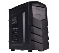 Black Lion PG1139, Boîtier Midi-tour, PC, Acier, ATX,Micro-ATX, Noir, Jouer