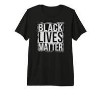 Black Lives Matter avec Un Look Grungy T-Shirt Haut de Gamme