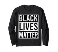 Black Lives Matter Black History Mois Vintage Manche Longue