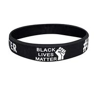 Black Lives Matter Bracelet BLM tendance pour homme, femme et adolescent