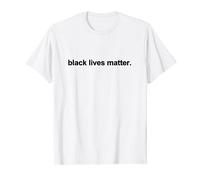 Black Lives Matter Design minimaliste anti-police Brutality T-Shirt