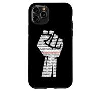 Black Lives Matter Equality Black History Month Anti Racism Coque pour iPhone 11 Pro