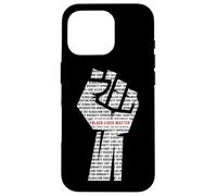 Black Lives Matter Equality Black History Month Anti Racism Coque pour iPhone 16 Pro