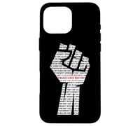 Black Lives Matter Equality Black History Month Anti Racism Coque pour iPhone 16 Pro Max