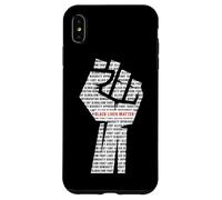 Black Lives Matter Equality Black History Month Anti Racism Coque pour iPhone XS Max