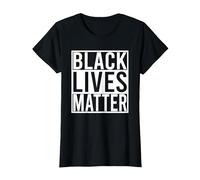 Black Lives Matter - Les Vies Noires Comptent T-Shirt, Femme, Noir, 3XL