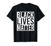 Black Lives Matter - Les Vies Noires Comptent T-Shirt, Homme, Noir, S