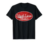 Black Lives Matter Varsity Bold Equality Design T-Shirt