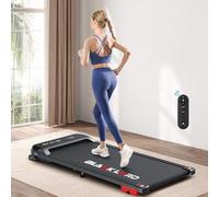 BLACK LORD Tapis de Course sous Bureau, Treadmill Jogging 4 en 1, Tapis Roulant, Appareil Fitness Portable 3,2 CV, Maison Bureau, capacité 140 kg, télécommande Application,Noir