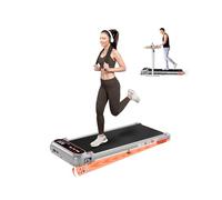 BLACK LORD Tapis de Course X7, Tapis de Marche Bureau, Moteur Silencieux 3.0HP, 130kg capacité, Suivi Bluetooth, 3 Niveaux Inclinaison, Tapis antidérapant,Argenté