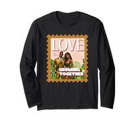 Black Love is Growing Together - Timbre-Poste Saint-Valentin Manche Longue