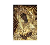 Black Madonna Poland Our Lady of Grace Of The Gate of the Dawn Mother Of Mercy Poster Print for Teen Boys Room Art mural Impression sur toile Unfra