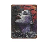 Black Magic Fashion Panneaux Métalliques Humoristiques Pour Bars, Garages, Cafés, Pubs