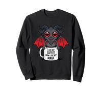 Black Magic Mignon Occulte Café Compagnon Sweatshirt
