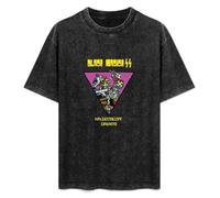 Black Magick SS Kaleidoscope Dreams T-Shirt Printed Tee Graphic Top for Men Black Shirt L