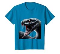 Black Mamba Chemise gothique Serpent Venimeux Reptile T-Shirt