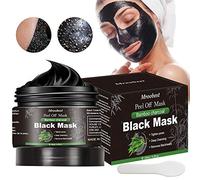 Black Mask, Masque Charbon Point Noir, Masque Peel Off, Supprime Points Noirs/Acné,Nettoyant en Profondeur Rétrécir Pores,Pour Une Peau Pure Lisse-120G