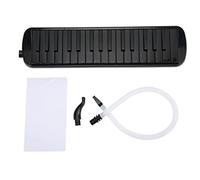 Black Melodica 32 Touches Bouth Poince Air Piano Clavier Instrument de Musique avec Sac de Transport, Bouche Professionnelle Portable Melodica pour L'enseignement