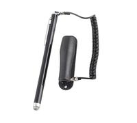Black Metal High Sensitivité Capacitive Screen Stylus Stylet pour Téléphone Portable GPS, Petite Conception