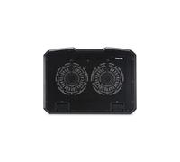 Hama Refroidisseur pour ordinateur portable Black Metal – 2 ventilateurs – 40 cm (15,6") – Noir