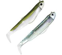 Black Minnow Fiiish No1-7 cm - Double Combo Shore - 3G - Kaki - Ghost Minnow - Bm758
