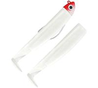 Black Minnow Fiiish No3-12 cm - Combo Shore - 12G - Blanc + Rech. Blanc - Tp Rouge - Bm505