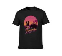 Black Mirror San Junipero Heaven Hip Hop T-Shirt Black L