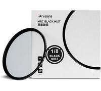 Black Mist Filter 1/8 Natural Aluminum Alloy Soft Effect Diffuser Cinematic Effect Dream Soft Focus Optical Glass Filter (72mm)