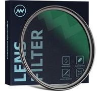 Black Mist Filter 1 82MM Black Pro-Mist Diffusion Filter with 24-Layer Nano Coatings - Softener Filter for Vintage Cinematic Effect Camera Lens