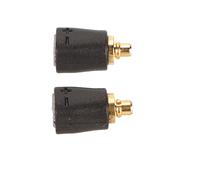 Black MMCX Cable Adapter for Sennheiser IE Series and AKG N30 N40 N5005 0.78mm
