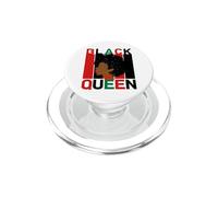 Black Mom Melanin Mother Day Juneteenth Sista Woman PopSockets PopGrip pour MagSafe