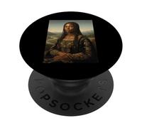 Black Mona Lisa - Mois de l'histoire des Noirs, Racines africaines PopSockets PopGrip Adhésif