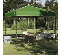 ""Black Month"" Tonnelle Pliante - BURKE - Tente à auvent pop-up - Pour jardin - Vert 250 x 250 cm tissu LV604