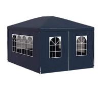 ""Black Month"" Tonnelle Pliante - BURKE - Tente/Barnum Anti-UV - 3x4 m Bleu LV720