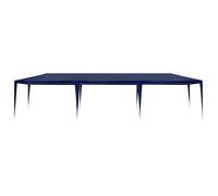 ""Black Month"" Tonnelle Pliante - BURKE - Tente/Barnum Anti-UV - 3x9 m PE Bleu LV645