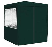 ""Black Month"" Tonnelle Pliante - BURKE - Tente réception avec - parois latérales 2x2 m Vert 90 g/m² LV707