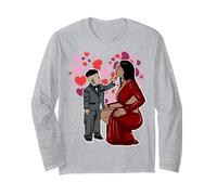 Black Mother Brown Skin Fils Femme Garçon Fête des Mères Amour Fun Manche Longue