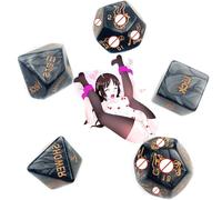 ̣ σ Black Multi-Faceted Dice : l'outil idéal pour Jouer et Prendre des décisions
