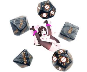 ̣ σ Black Multi-Faceted Dice : l'outil idéal pour Jouer et Prendre des décisions