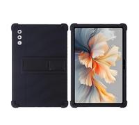 (Black, Multicolor) AS For Lenovo Yoga Tab Plus Pad Pro AI Silicone Case with Kickstand Rugged Protective Cover - Purple