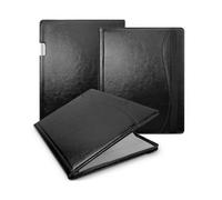(Black, Multicolor) For ReMarkable Paper Pro Case Card Slots Stand PC+PU Leather E-Reader Cover with Pen Holder - Black