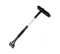 (Black) Multifunctional Ice Scraper Heavy Duty Sturdy Snow Defrost Removal Tool for Outdoor Emergency