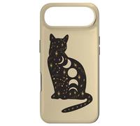 Black Mystical Cat Lover Astrology Celestial Theme Coque pour iPhone Air