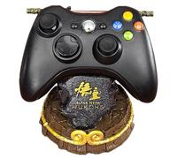 Black Myth : Wukong Manette De Jeu Support De Support Pour PS5/XSX/XB0X/NS/Switch Pro, Modèle De Malédiction De Serrage Du Cerceau Doré Ornement En Résine Modèles De Jeux Portables Ornements De Bureau