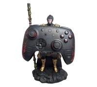 Black Myth Wukong Support De Manette De Jeu avec Golden Hoop Tightening Curse Et Bronzecloud Ruyi Staff, Destiny Man Portable Modèles avec Base en Résine pour PS5/XSX/XB0X/NS/Switch Pro(B)