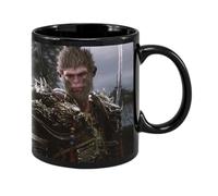 Black Myth Wukong Tasse Café Céramique 11 Oz | Marchandises Jeu Black Myth Wukong | Tasse À Thé Du Roi Singe Sun Wukong | Journey To The West Wukong Nouveauté Mug Cadeau Pour Amateurs De Jeux