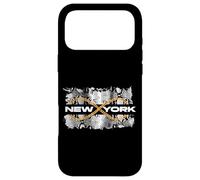 Black New York City Fashion Design, New York Illustration Coque pour iPhone 17 Pro Max