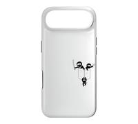 Black Ninja Fighter Warrior Japanese Karaté Arts Martiaux Coque pour iPhone Air