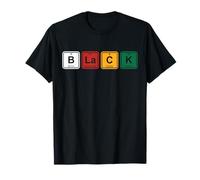 Black Noirs Histoire des Gens Fiers Éléments T-Shirt